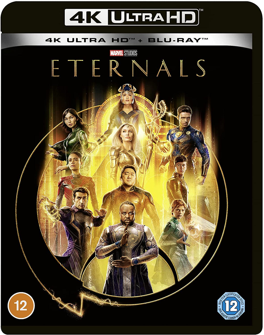 Marvel Studios Eternals 4K UHD [2021] [Region Free] – Abenteuer/Action [Blu-ray]