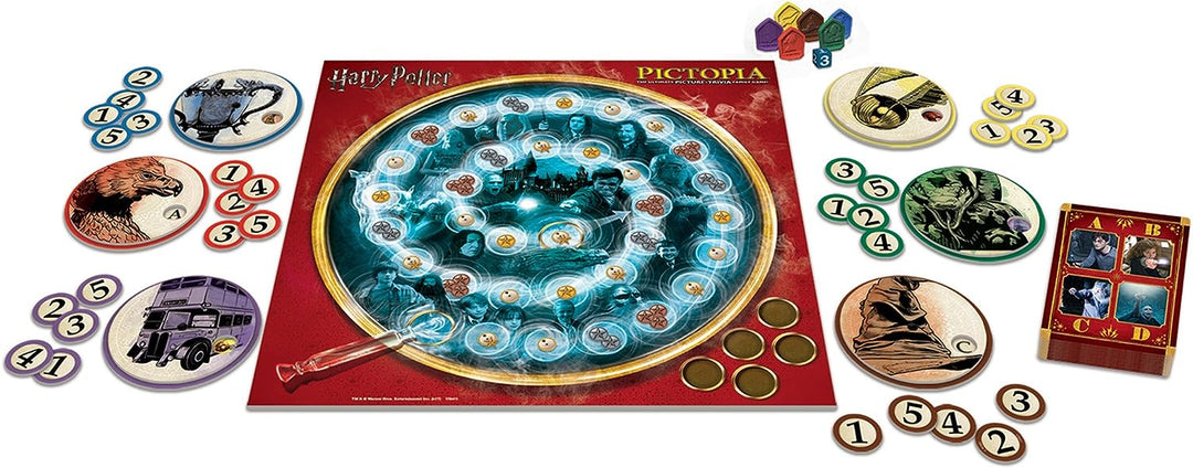 Ravensburger Harry Potter Pictopia – Picture Trivia Familienbrettspiele für Kinder