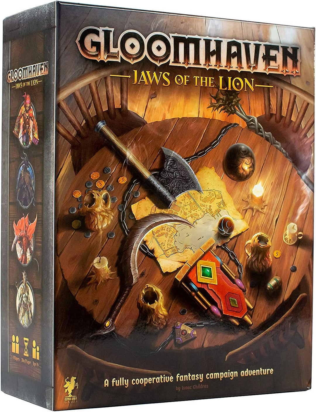 Cephalofair-Spiele | Gloomhaven: Der Rachen des Löwen | Ab 14 Jahren | 1-4 Spieler | 30-1