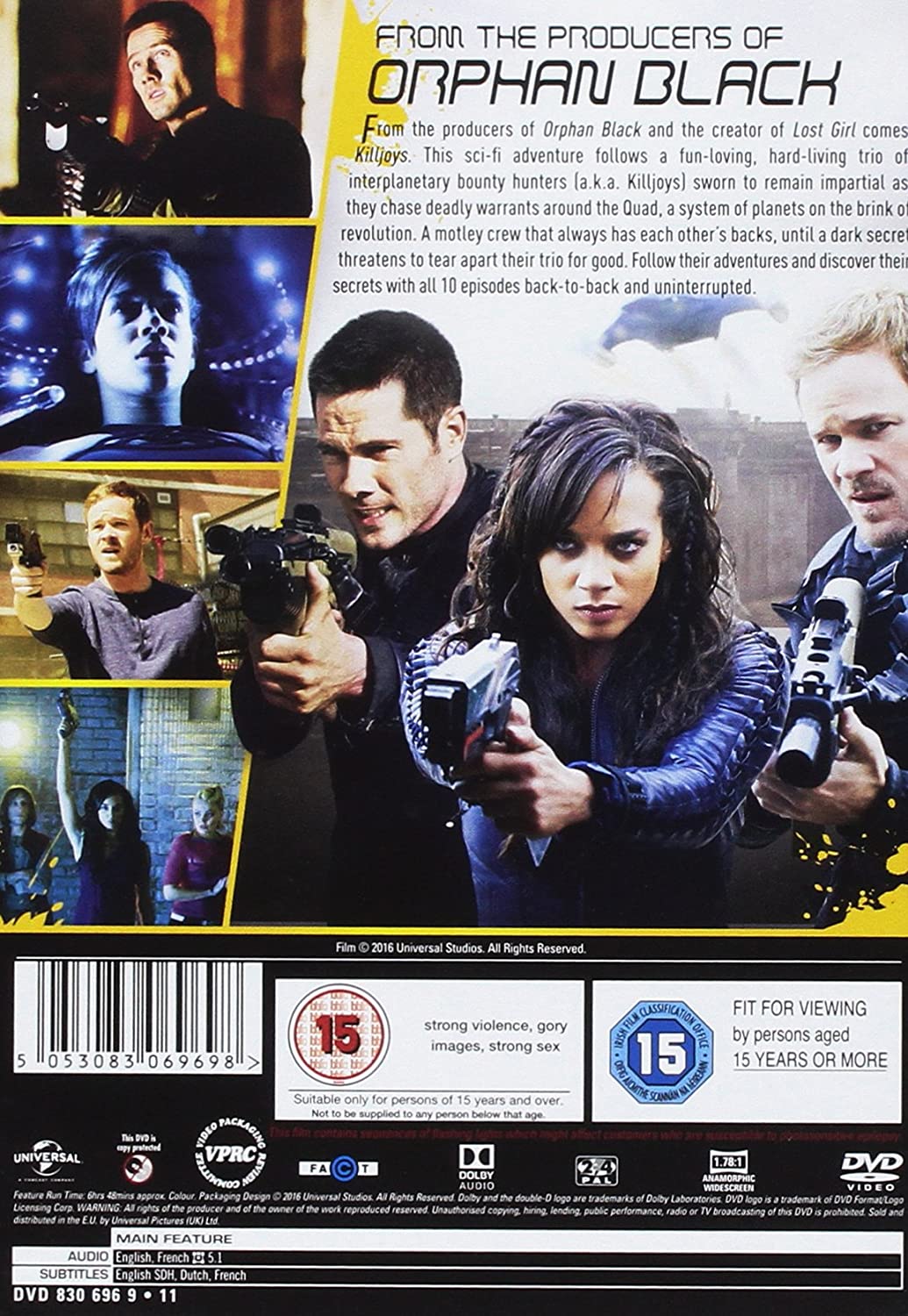 Killjoys Staffel 1 [2015] – Science-Fiction [DVD]