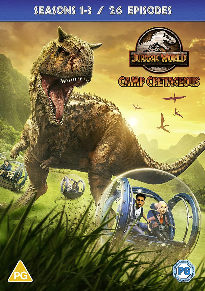 Jurassic World: Camp Cretaceous Staffeln 1-3 [2021] [DVD]