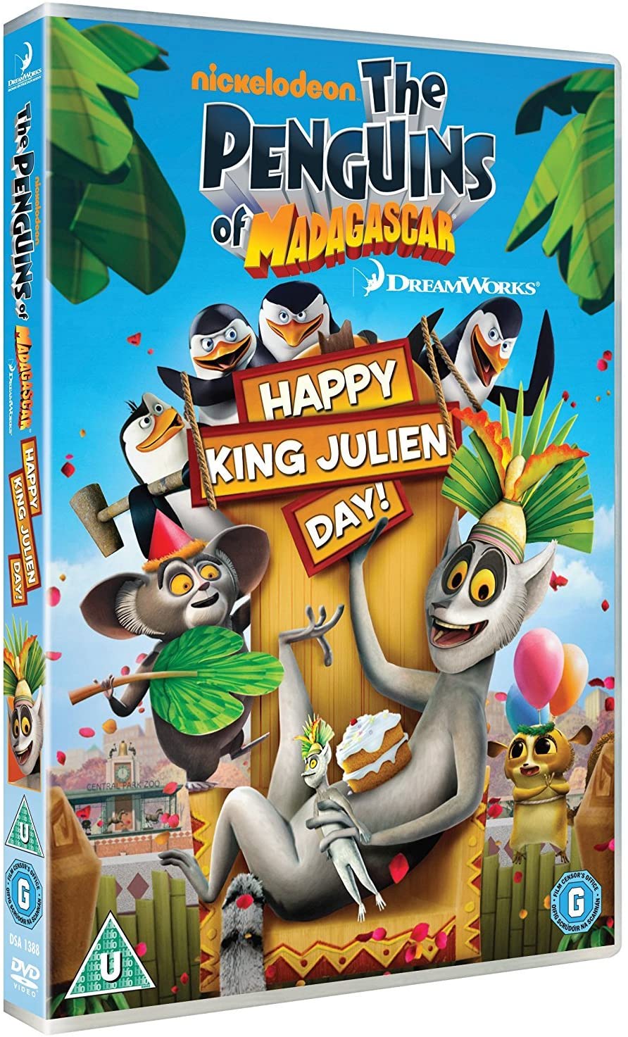 Pinguine aus Madagaskar – Happy King Julien Day [DVD]