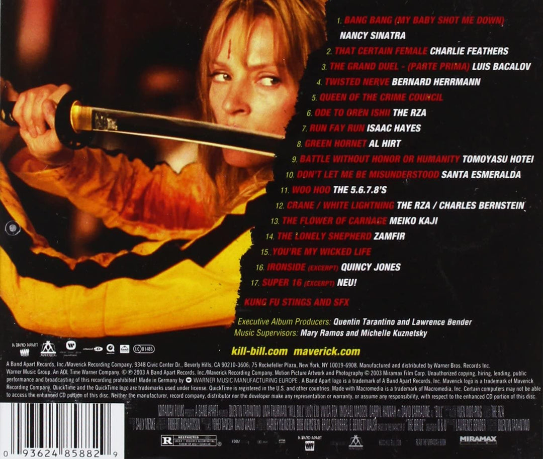 Kill Bill Vol. 1explicit_lyrics [Audio-CD]