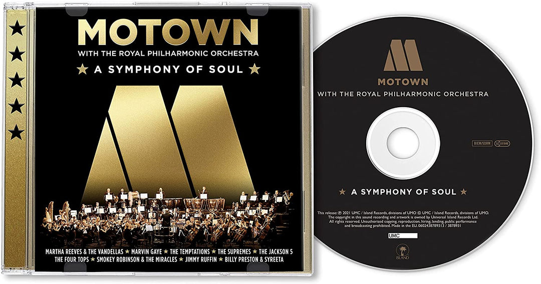 Royal Philharmonic Orchestra – Motown With The Royal Philharmonic Orchestra (A Symphony Of Soul) [Audio CD]