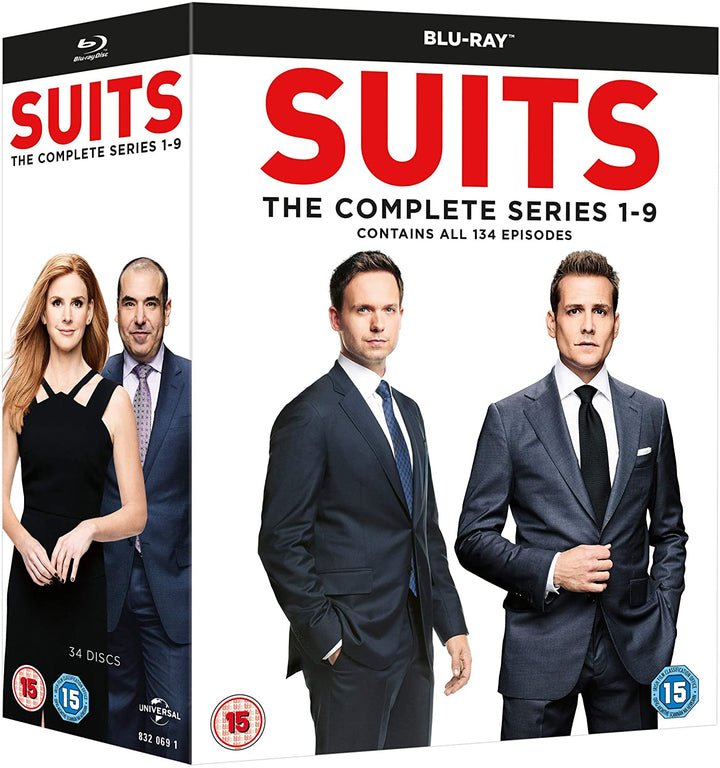 Suits Staffel 1–9 – Drama [Blu-ray]