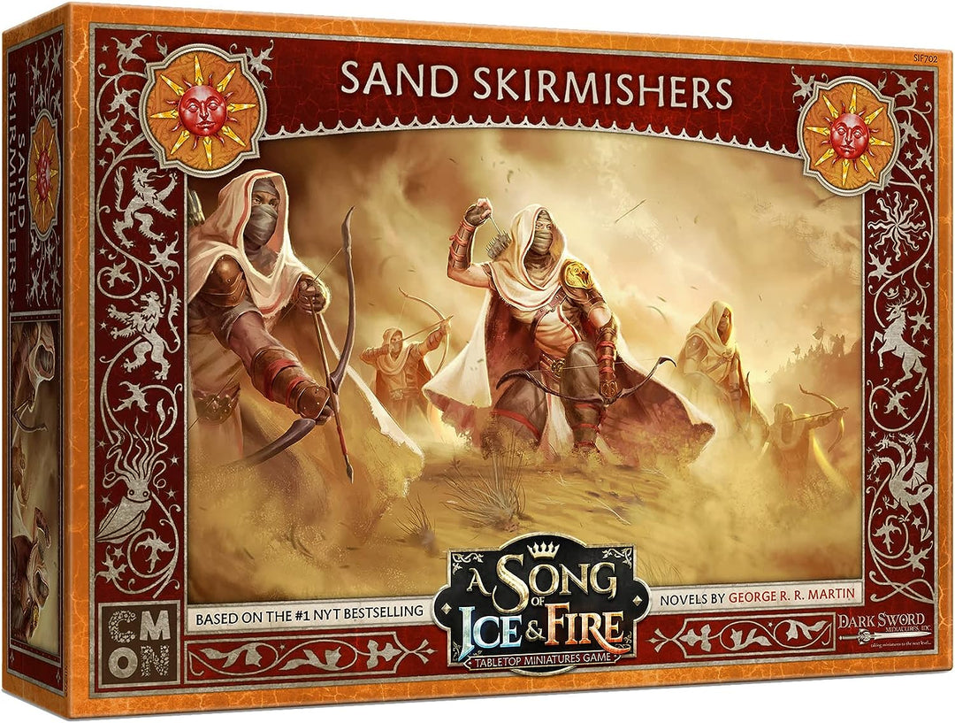 Das Lied von Eis und Feuer, Tabletop-Miniaturspiel, Sand-Skirmishers-Einheitsbox | Stra