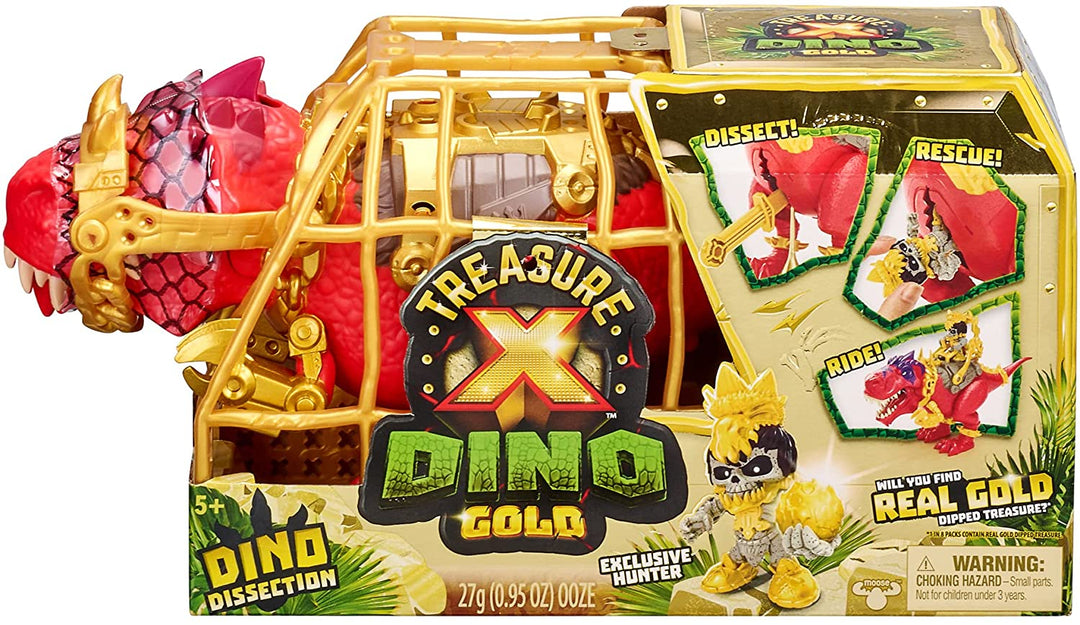 Treasure X Dino Gold Dino-Dissektionsstile können variieren