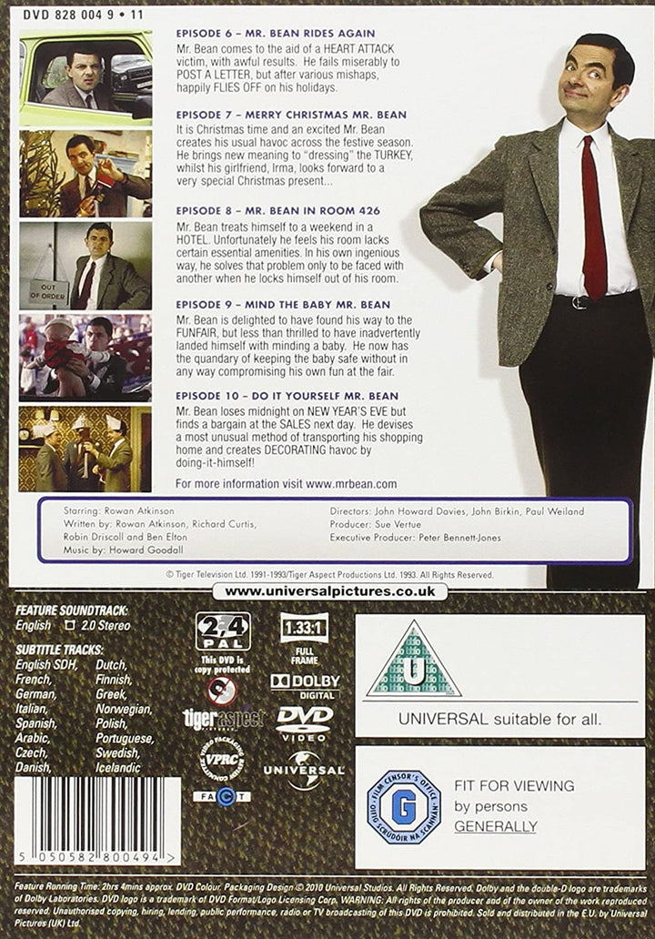 Mr Bean: Series 1, Volume 2 tally ed