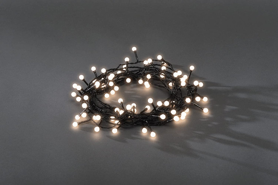 Konstsmide LED-Beeren-Weihnachtslichterkette / Außen- oder Innenbeleuchtung (IP20) /