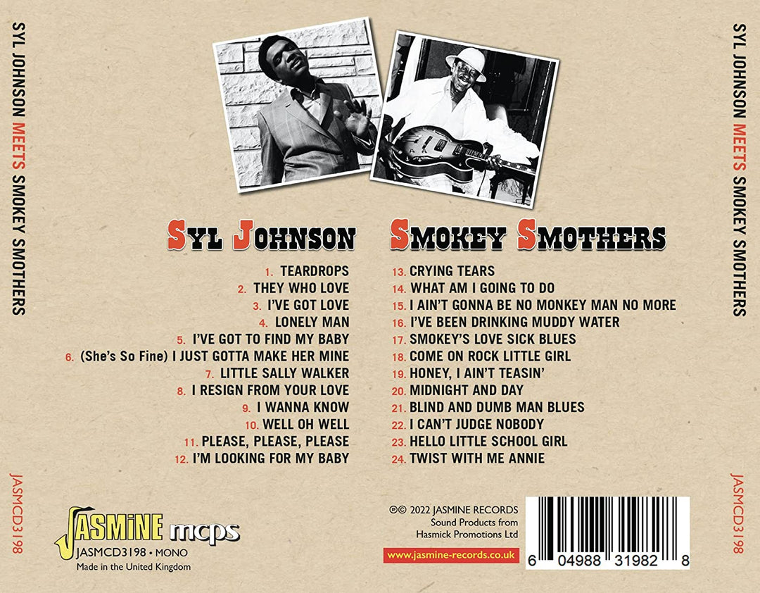 Syl Johnson &amp; Smokey Smothers – Chicago Blues, The 60s New Breed [Audio-CD]