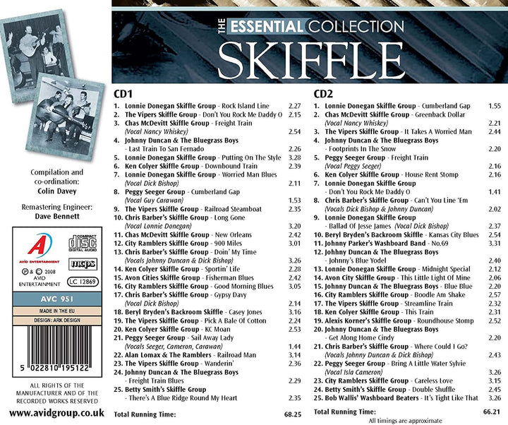 Die Essential Collection - Skiffle [Audio CD]