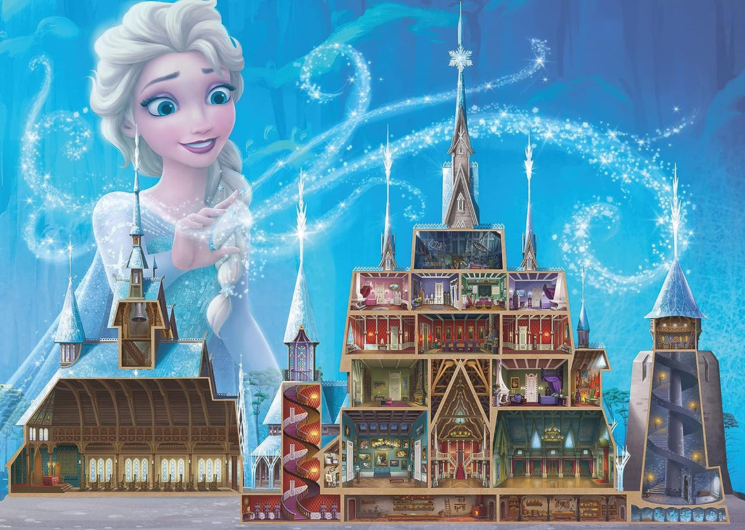 Ravensburger Disney Castles Elsa 1000-teiliges Puzzle für Erwachsene und Kinder A