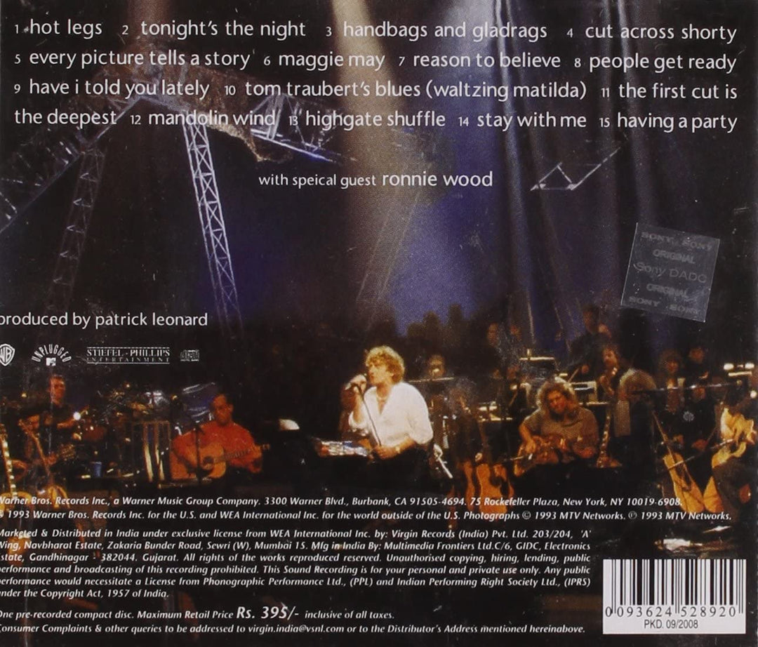 Rod Stewart – Unplugged....And Seated [Audio CD]