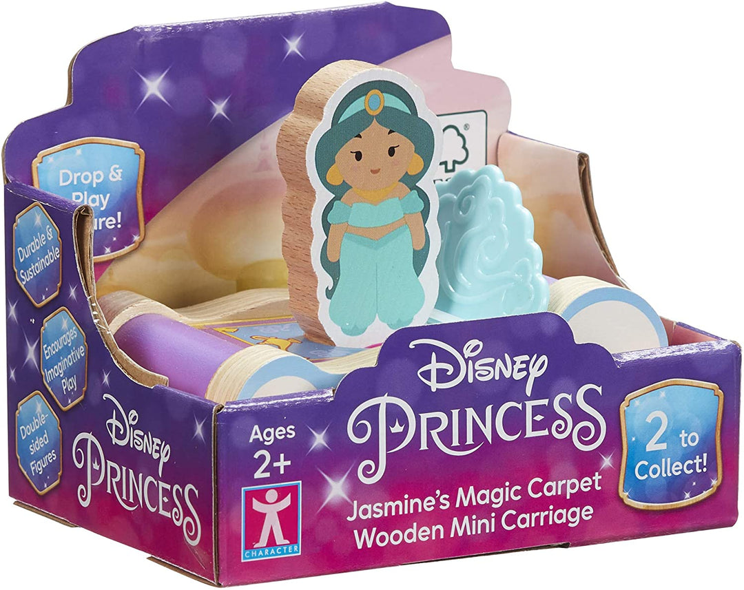 Disney Princess Wooden Mini Carriages-Styles Vary