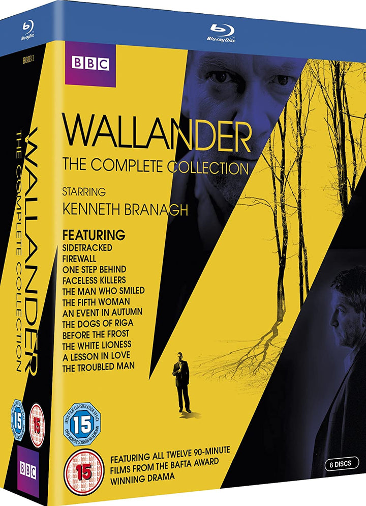 Wallander – The Complete Collection [2016] – Drama [Blu-ray]