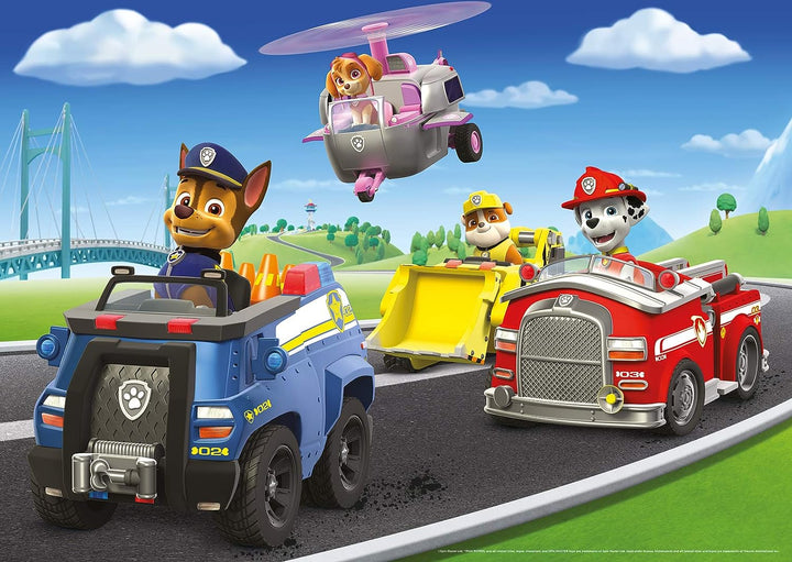 Ravensburger Paw Patrol-förmiges Riesen-Bodenpuzzle für Kinder ab 3 Jahren