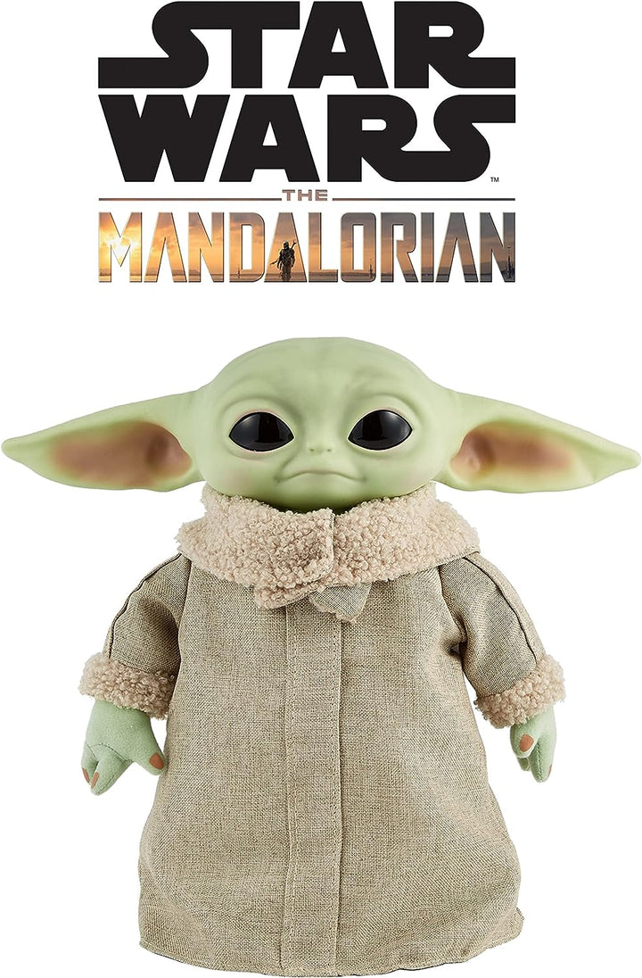 Star Wars Grogu, The Child, 12-in Plush Motion RC Toy From The Mandalorian, Collectible Stuffed Remote Control Character for Movie Fans of All Ages, 3 Years and Older