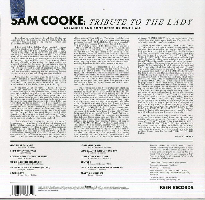 Sam Cooke – Tribute To The Lady [Vinyl]