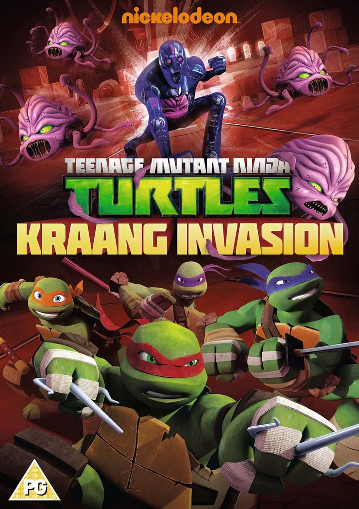 Teenage Mutant Ninja Turtles: Kraang Invasion [2013] – Science-Fiction [DVD]