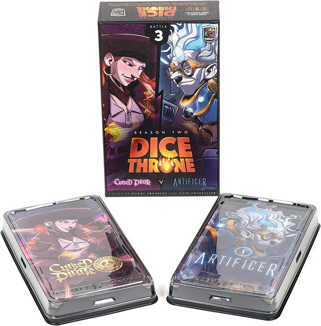 Dice Throne Staffel 2 Box 3: Cursed Pirate vs. Artificer