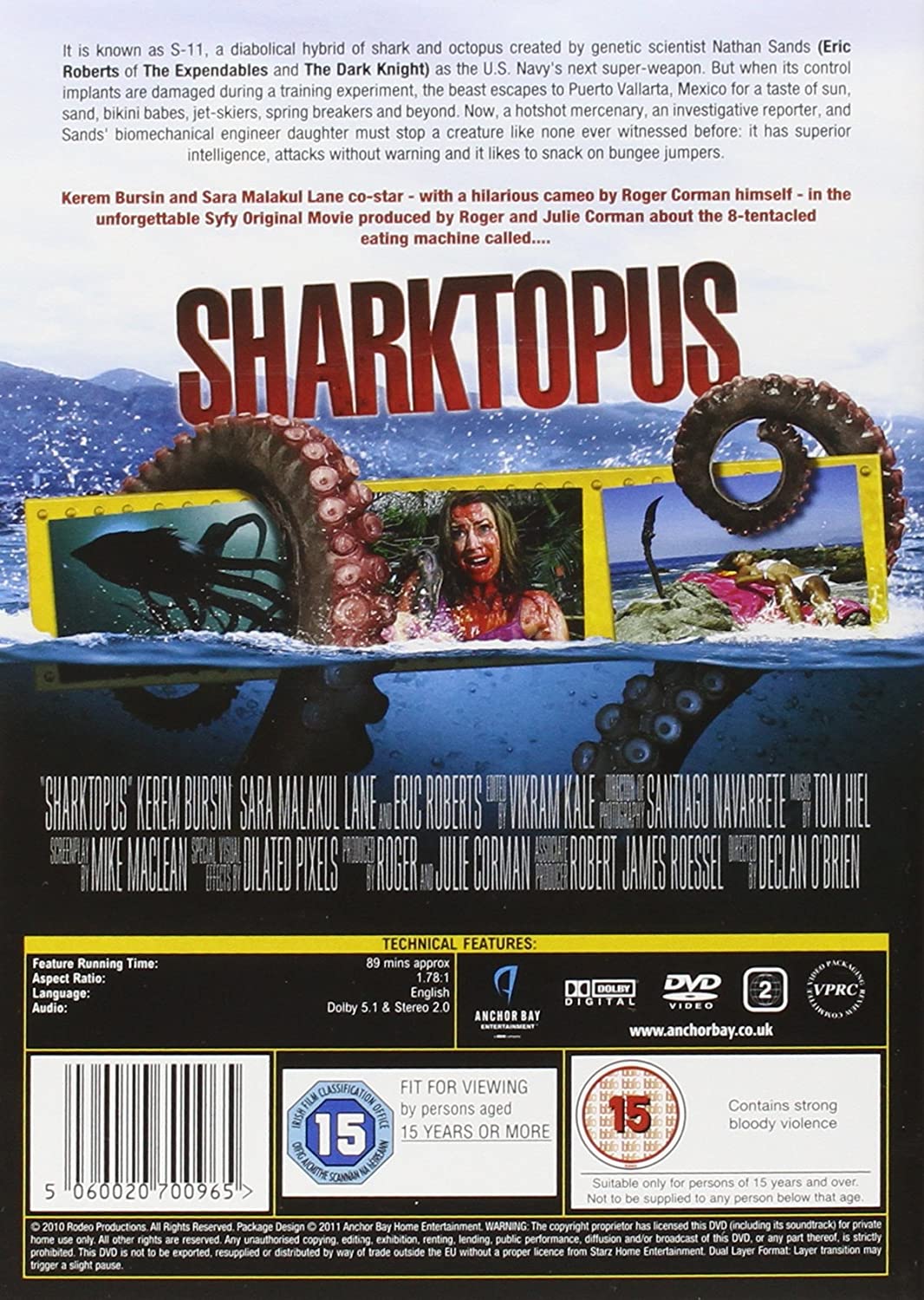 Sharktopus [2010] – Horror/Science-Fiction [DVD]