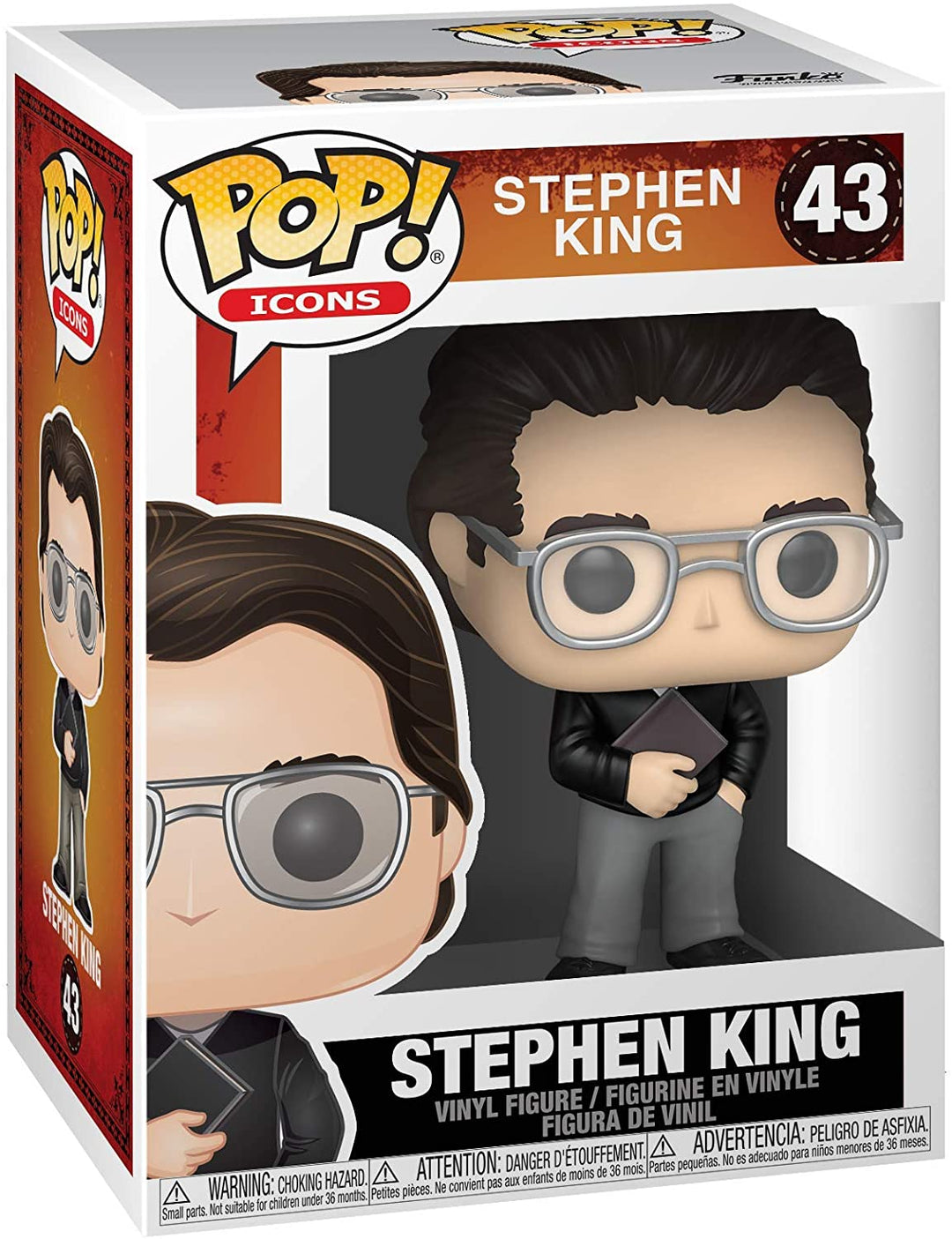 Stephen King Stephen King Funko 44613 Pop! Vinyl Nr. 43