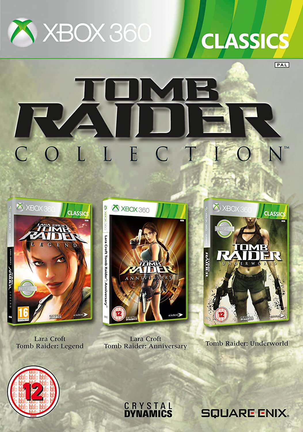 Tomb Raider Legend/Anniversary und Underworld Triplepack (Xbox 360)