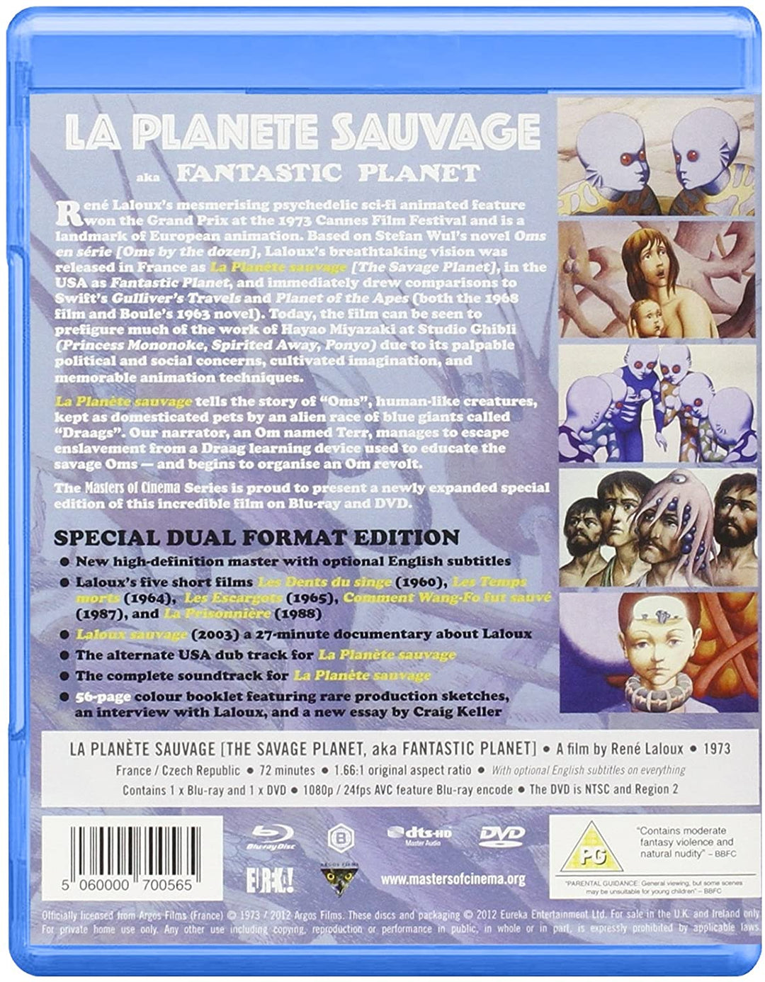 La Planete Sauvage [Masters of Cinema] (Dual [1973] – [Blu-ray]