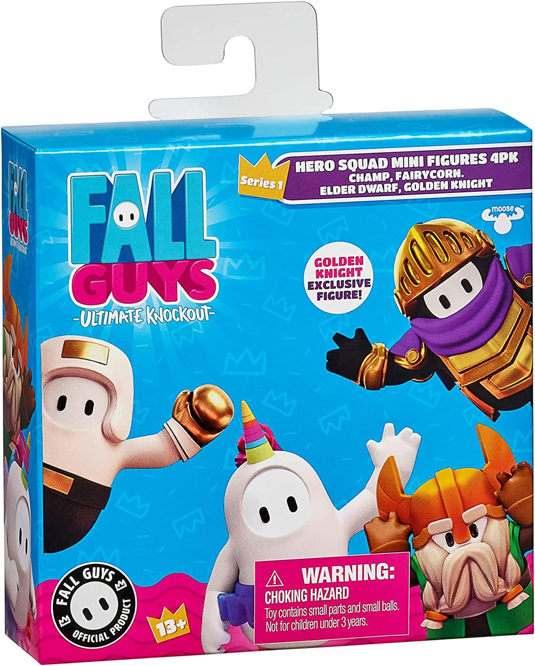 Fall Guys Hero Squad Minifiguren im 4er-Pack