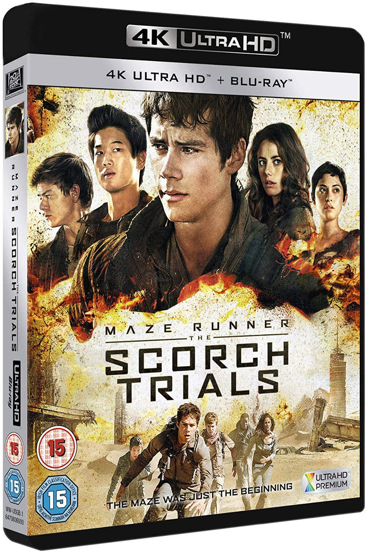 Maze Runner: The Scorch Trials [4K UHD [2015] – Science-Fiction/Action [Blu-ray]