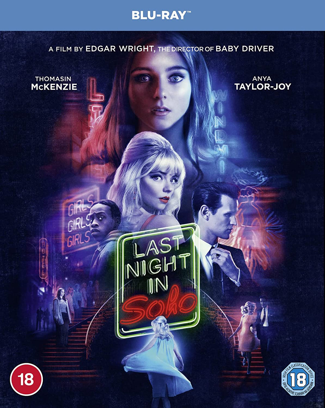 Last Night In Soho [2021] [Region Free] – Horror/Drama [Blu-ray]