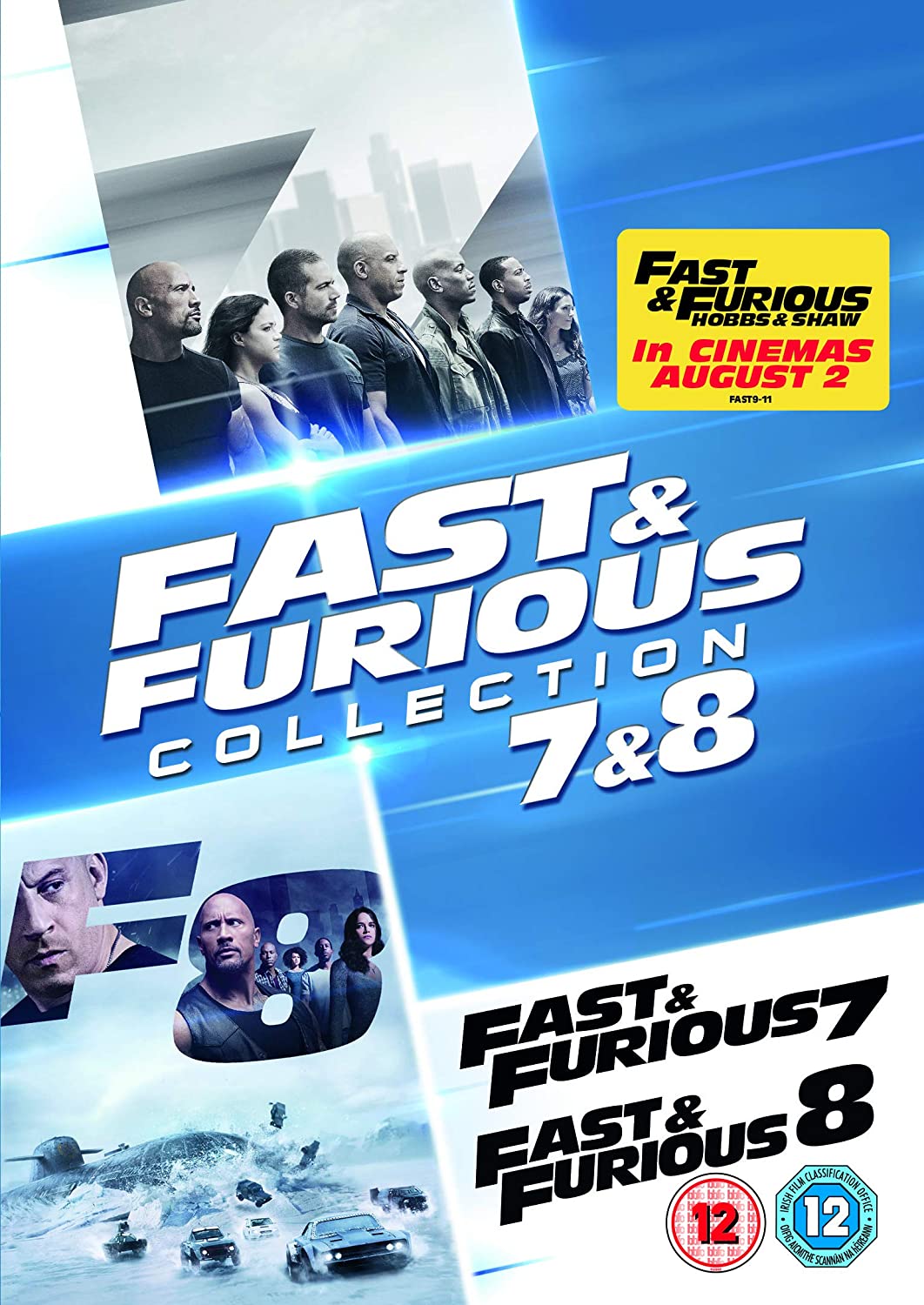 Fast &amp; Furious 7&amp;8 Collection – Action/Krimi [DVD]