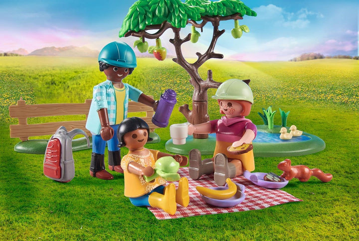 Playmobil 71239 Country Picnic Adventure mit Pferden, Familienpicknick im Grafen