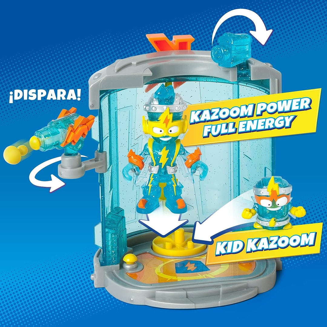 SUPERTHINGS RIVALS OF KABOOM Geheime Basis Kazoom Power Geheimes Versteck von Kazoom Powe