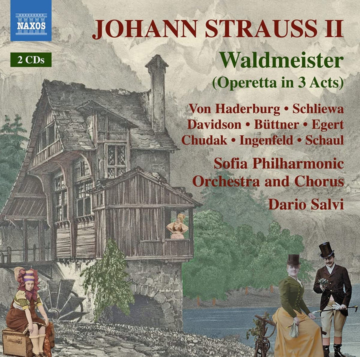 Robert Davidson - Strauss Ii: Waldmeister [Verschiedene] [Naxos: 8660489-90] [Audio CD]