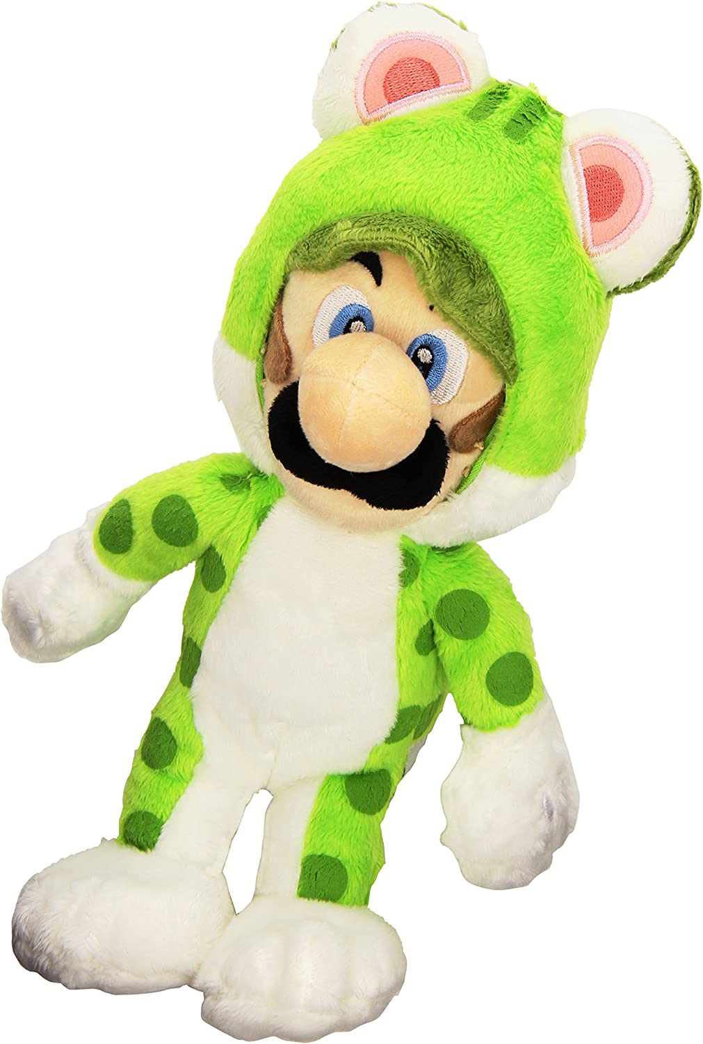 Super Mario Bros 25 cm, offizielles Sanei Mario 3D World Cat Luigi Plüschtier