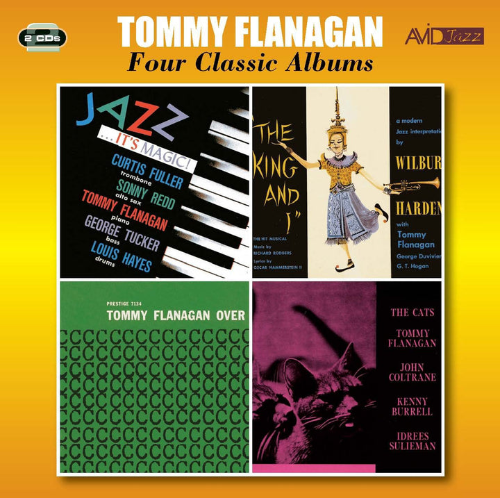 Tommy Flanagan – Vier klassische Alben (Jazz It's Magic / The King And I / Trio Overseas / The Cats) [Audio-CD]