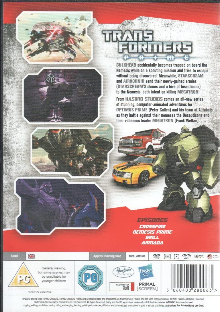 Transformers Prime Armada – Action/Science-Fiction [DVD]