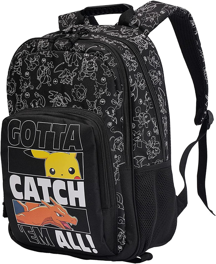 Rucksack 43 cm, anpassbar an Trolley Pokemon (CyP Brands)