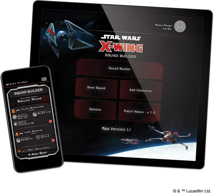 Fantasy Flight Games - Star Wars X-Wing Second Edition: Standalone: X-Wing Second Edition - Miniature Game