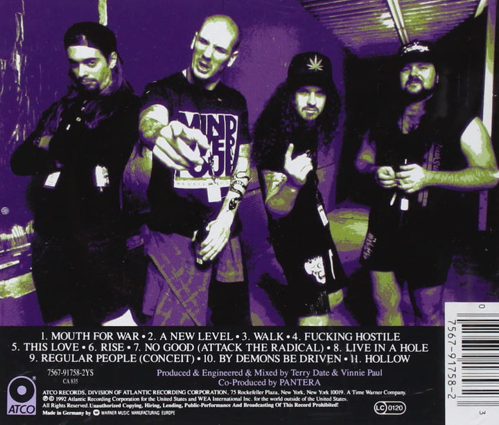 Pantera  - Vulgar Display of Power [Audio CD]