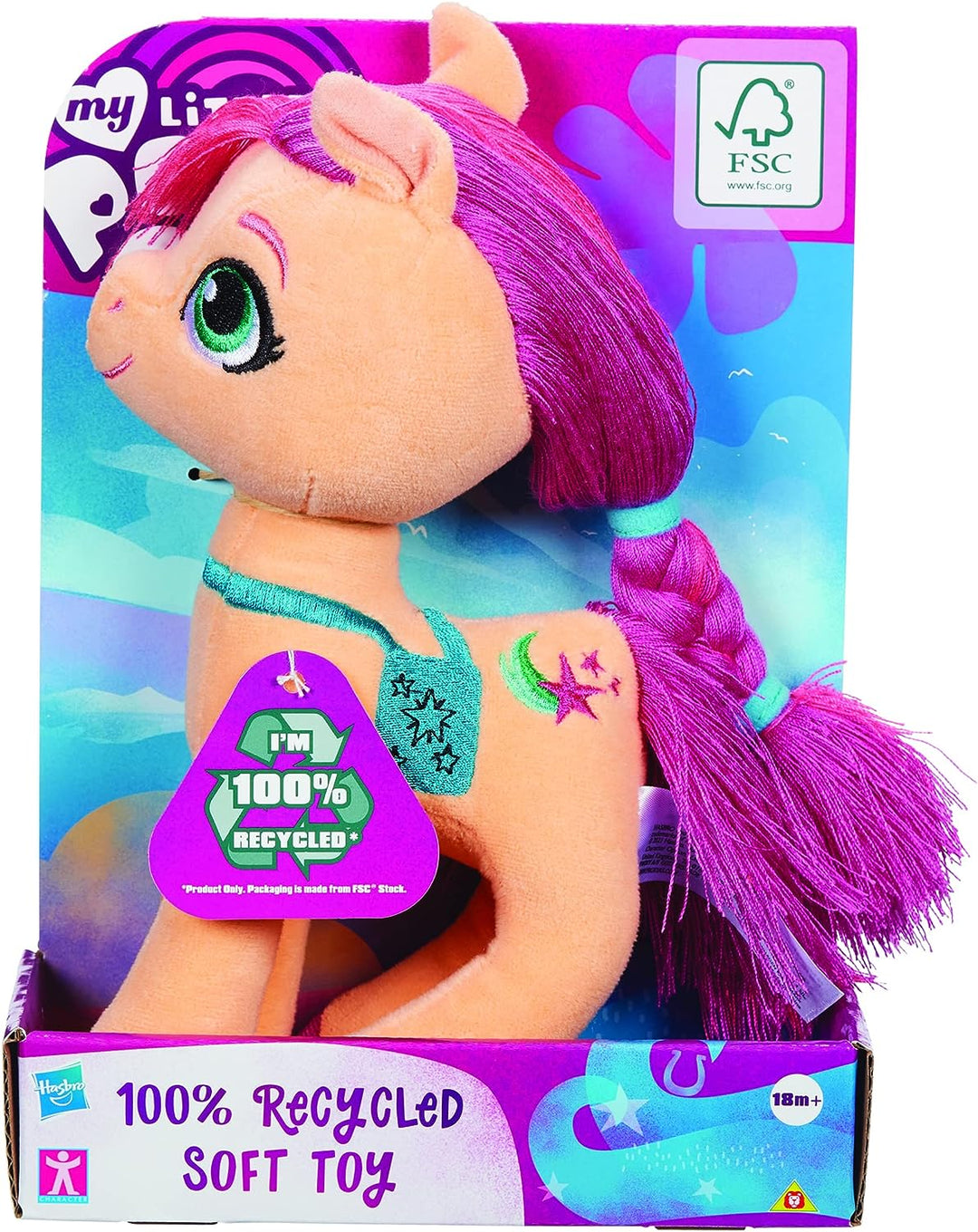 My Little Pony Izzy Eco Soft Toy, 100% Recycled materials, My Little Pony Gift