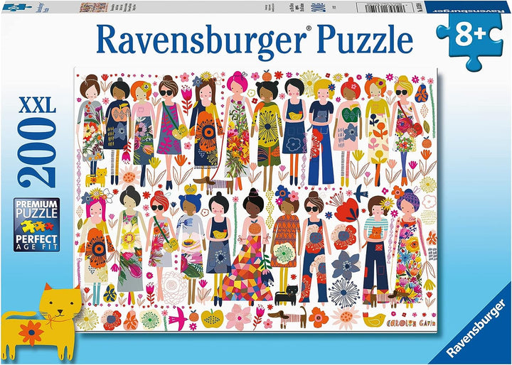 Ravensburger Flowers &amp; Friends 200-teiliges Puzzle für Kinder ab 8 Jahren