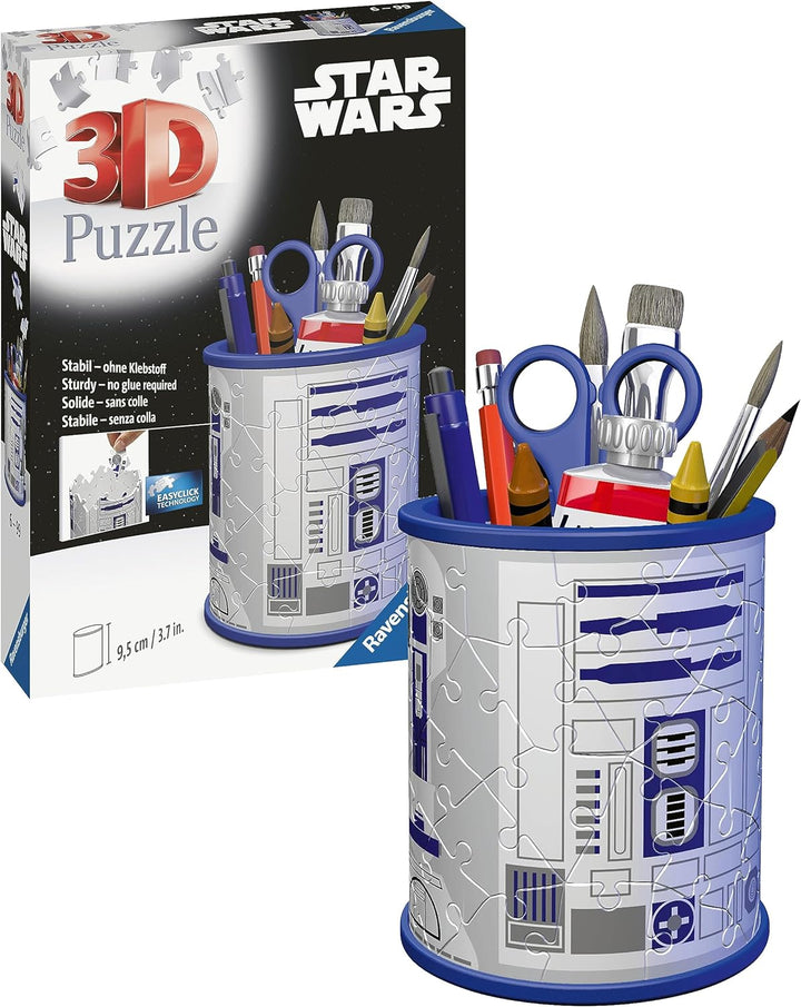 Ravensburger 11554 Star Wars R2-D2 3D-Puzzle für Kinder und Erwachsene ab 6 Jahren