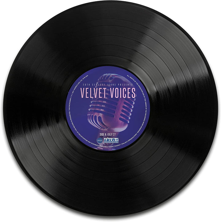 20th Century Velvet Voices – Verschiedene, 180 Gramm, 12-Zoll-LP, Label: MUSICBANK [Vinyl]