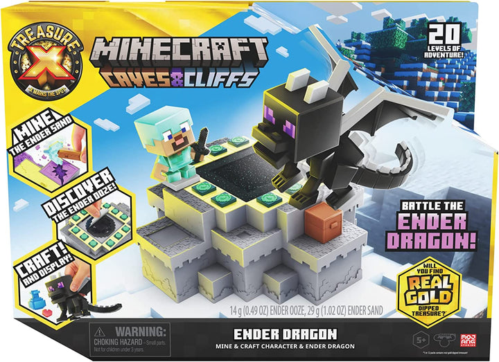 Treasure X Minecraft Caves &amp; Cliffs Ender Dragon