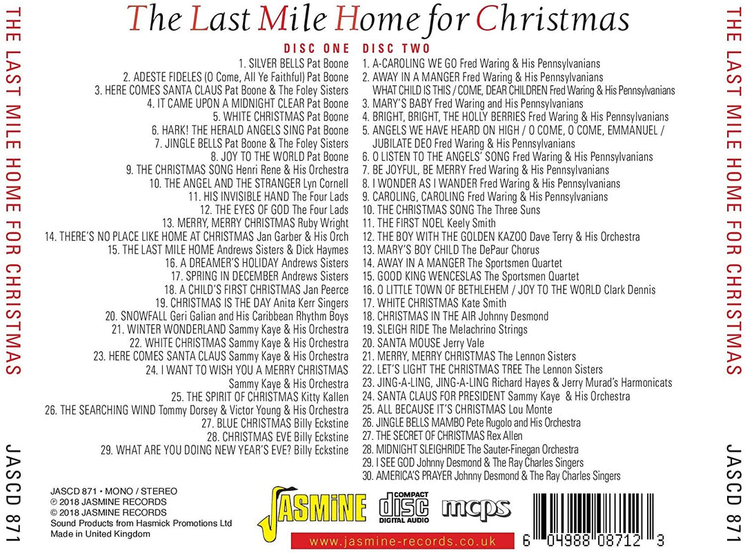 The Last Mile Home for Christmas [Audio-CD]