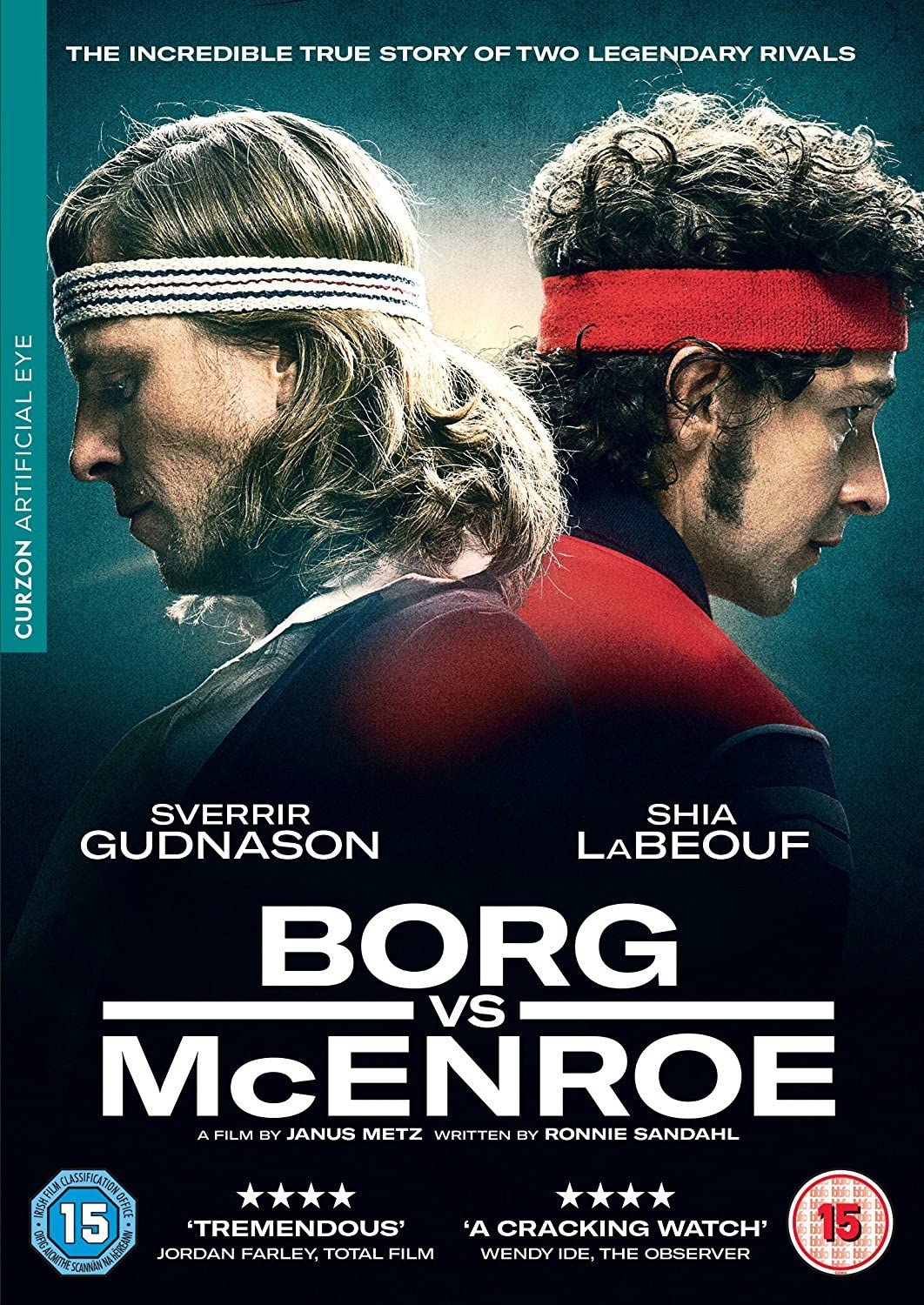 Borg Vs McEnroe – Drama/Sport [DVD]