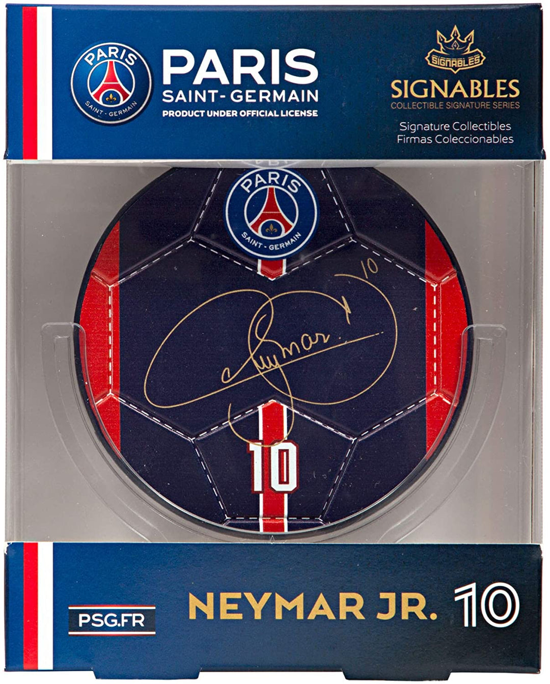 PARIS SAINT GERMAIN SPSG NJ Paris St Germain Neymar Jr Signables Signature Disk,