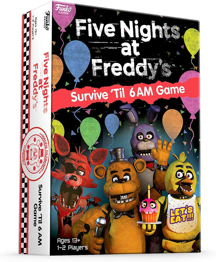 Funko 51761 Brettspiele 51761 Signature Five Nights at Freddy's Game, Mehrfarbig